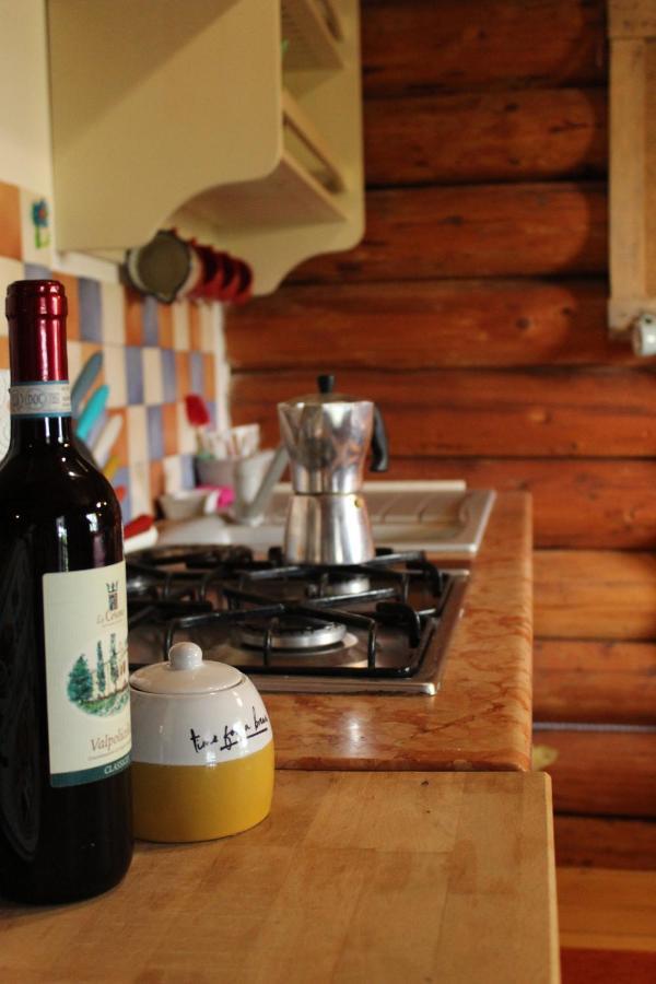 B&B Le Corone - Chalet Nel Bosco Cavalo Bagian luar foto